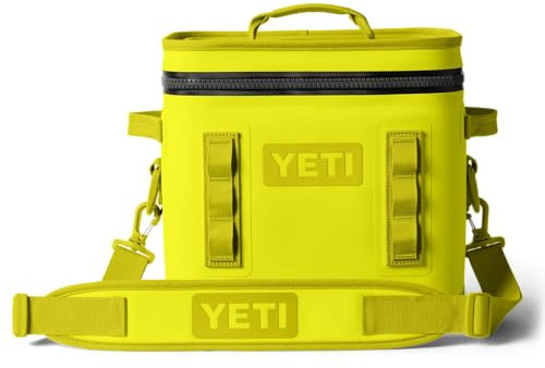 YETI Hopper Flip 12 Cool Bag, Portable & Insulated Backpack Cooler, Firefly Yellow