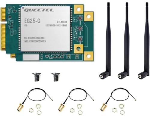 youyeetoo RM520N-GL IoT 5G Global Band Modul, 5G Sub-6G Mini PCIe M.2 Netzwerkkarte für Laptop Desktop (4G Module)