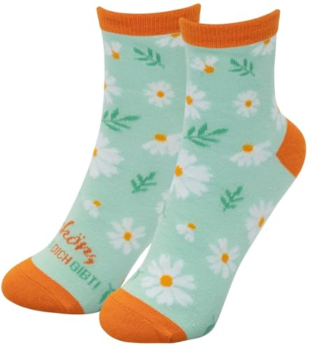GRUSS & CO Zaubersocken mit Motiv Ostern | Damensocken, Gelb, Größe 36-40 | lustiges Geschenk, Geschenk für Sie, Osternest