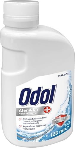 Odol Mundwasser Atemklar +, alkoholfreies Mundwasser Konzentrat, 125ml (Packung mit 5)