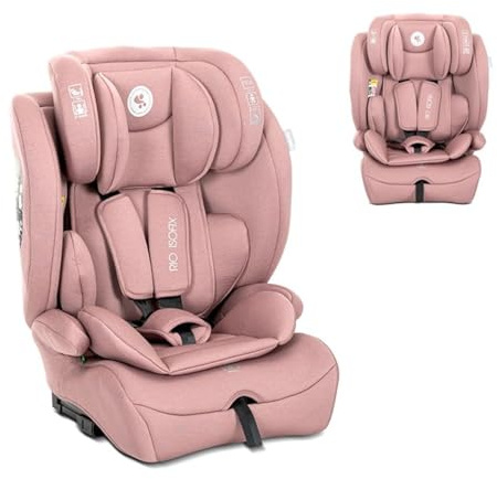Lorelli Kindersitz Rio i-Size (76-150 cm) Isofix Top Tether Kissen verstellbar pink