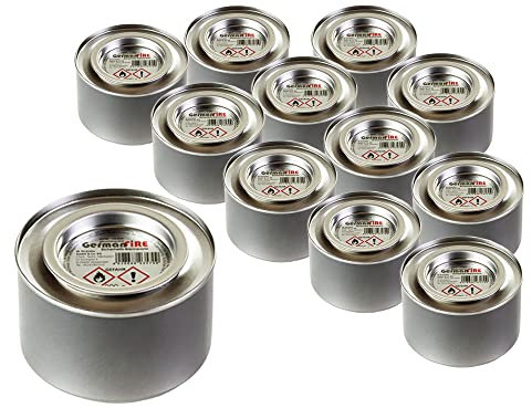 Brennpaste German Fire 200g 12 Dosen á 200 Gramm.