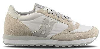 Saucony Originals Jazz Original, Scarpe Uomo, Bianco/Grigio, 43 EU