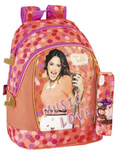 Disney Violetta -Zaino con Astuccio (320x420x170)