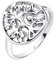 Elli Ring Damen Lebensbaum Symbol Floral in 925 Sterling Silber