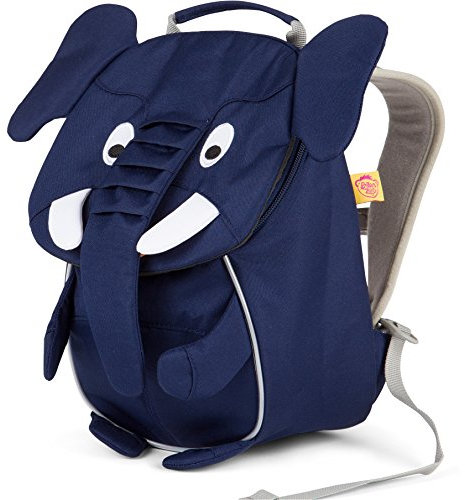 Affenzahn Kleiner Freund Kindergartenrucksack für 1-3 Jährige Kinder im Kindergarten und Kinderrucksack für die Kita Elefant - Blau