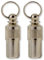 Aribari 2 x pendentifs Porte-adresse pour Petits Chiens et Chats - Tube d´identité - idéal pour Petits Chiens et pour Chats - Convient à d'autres Petits Animaux