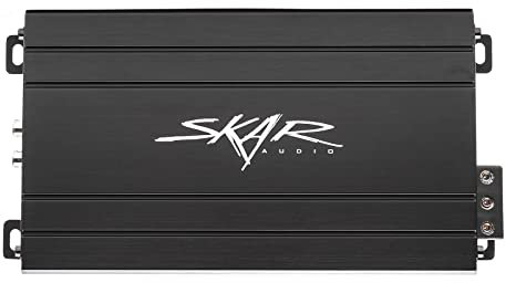 Skar Audio SK-M4004D Compact Full-Range 400W RMS Class D MOSFET 4 Channel Car Amplifier