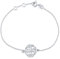 SILVEGO Damen Armband aus 925 Sterling Silber mit Anhänger Keltische Sonne