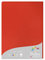 Clairefontaine 244267C Packung mit 25 Karten Pollen 210g, DIN A4, 21 x 29,7cm, Korallenrot
