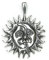 Drachensilber Sonne Mond Schmuck Anhänger Eclipse Silberschmuck 925er Silber Kettenanhänger Kelten Schmuck wohltuende Veränderung