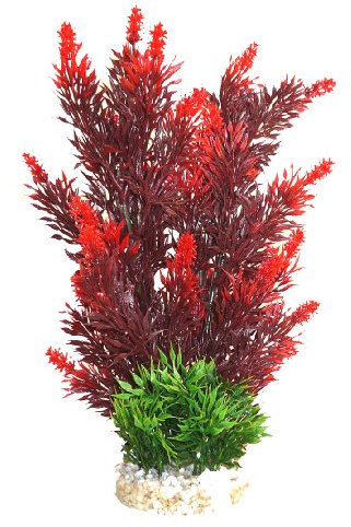 Sydeco Aquariumpflanze Aqua Bouquet Plant, rot, Höhe 23 cm