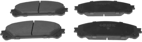 Blue Print ADT342190 Brake Pad Set, pack of four