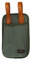 TOURBON Leinwand & Leder Fahrrad Bügelschloss Tote Bike Lock Holster Bag