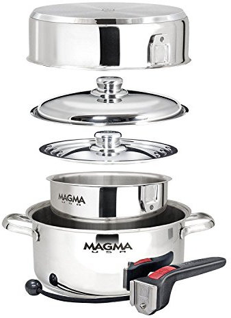 Magma A10–362-ind Nestable Induction Cookware44 ; 7 pièces