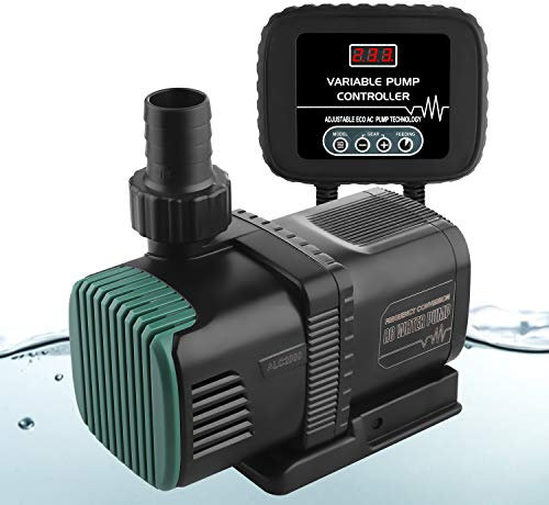 NO.17 Frequency Conversion Water Pump, 22W Quiet Submersible 12-Speed Adjustable Aquarium Water Pump with Controller, Fish Tank PumpFor Fish Tanks, Aquariums, Ponds, Fountains, Sump, Hydroponics