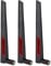 Router Gain Antenne,ASHATA 3PCS 2.4G/5.8G Doppelband SMA 8DBi High Gain Router Antenne, 8db SMA Rundstrahlantenne