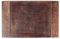 Alpenleder Schreibtischunterlage - TIROL (Handgefertigt) - Nachhaltiges Bio-Leder aus regionaler Landwirtschaft | Schreibtischunterlage leder, Dokumentenfach *Fair Produziert* (68x45cm, Old Havanna)