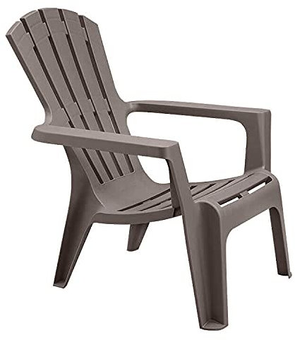 MilaniHome.it - Poltrona da giardino relax in plastica design moderno colorata