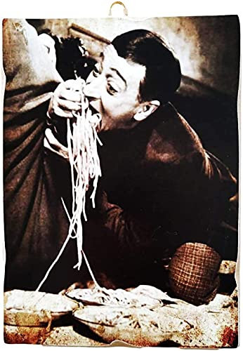 KUSTOM ART Bild im Vintage-Stil, Toto, Druck auf Holz, 40 x 30 cm, Anhe, für Pizzeria, Restaurant