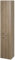 VBChome Hochschrank Nussbaum 30 x 150 cm Badmöbel Hängeschrank Badschrank Hängeschrank Türen Badezimmerschrank Badregal