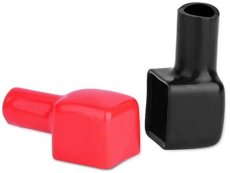 Battery Terminal Covers, Pair of Battery Terminal Covers Red & Black Positive and Negative 192681 192682