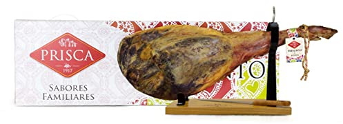 Jamón Reserva Curado con Pata | Gourmet Español | Incluye Jamonero y Cuchillo