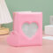 Catelves Mini Photocard Binder - 36 Taschen Visitenkartentasche fr 3 Zoll Mini Fotoalbum Rosa