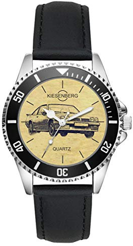 KIESENBERG Herrenuhr Manta B Fan Armbanduhr Geschenk Analog Quartz Lederarmband Uhr L-20598