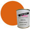 Peinture meuble bois intérieur à base d'acrylique aspect velours-satin Aqua Bois - 750 ml / 9m², Orange Canyon