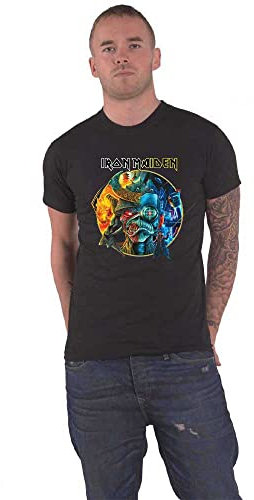 Iron Maiden T Shirt The Future Past Tour 23 Circle Art Official Unisex Black M