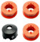 Viilich Bobina di ricambio per decespugliatore Bosch ART 23 26 30 Combitrim 23 26 Easytrim, per Bobina singola Bosch F016800175, per Bobina Bosch F016L71088(3 bobine + 1 copertura)
