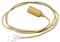 creative cables - Snake Leuchte aus Silikon mit Schalter und Stecker - Ohne Glühbirne, Senf