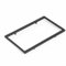 Autoradio-Panel, schwarzer ABS-Kunststoff-Gesichtsrahmen-Kit, Autoradio-Panel, 2DIN-Rahmen für 17,8 cm (7 Zoll) großen Bildschirm, Auto-Audio