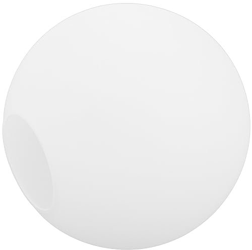 MAGICLULU Frosted Glass Globe Lampshade Replacement Cover Ceiling Light Shade for Bedroom Living Room Easy Install Chic Home Decor Softens Light Eye Protection