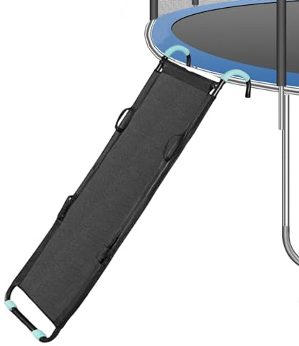Trampoline Slide - Universal Climbing Slide for Kids, Sliding Attachment for Trampoline Ladder | Universal Trampoline Slide Easy Installation, Stairs