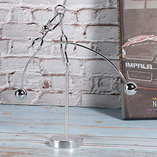 ZPSHYD Stress Relief Toy Metal Balancing Pendulum 2-People Dancing Desk Decoration Stress Relief Toy
