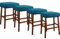 ILiemao Bezug für Barhocker Rechteckige Stuhl Abdeckung Theke Pub Bar Hocker Stuhl Slipcover für Esszimmer Cafe Barhocker Slipcover Möbelschutz Bezug(R10,4pack)