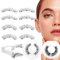 Magnetic Eyelashes with Applicator, 4 Pairs Magnetic Lashes Reusable False Eyelashes Magnetic, Magnetic Eyelashes Natural Look Easy to Wear and Remove, No Glue Needed, Beginner Friendly