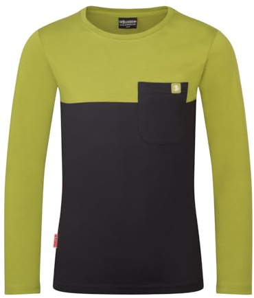 Trollkids Kids Bergen Longsleeve 116, Black