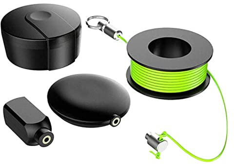 Agwuoetr Magnetic Cable Puller,Nylon Pipe Concealed Pipe Threader, Wire Guide, Wire Network Cable Magnetic Stringer Puller, (A)