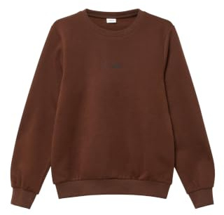 s.Oliver Kuscheliges Sweatshirt mit Rücken- und Frontprint
