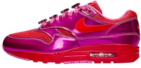 NIKE Herren Air Max 1 Premium Sneaker, Playful Pink University Red Playful Pink, 38 EU