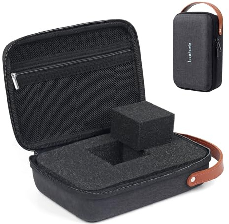 Luxtude Hard EVA Case with Foam, Hard Sided EVA Shockproof Camera Organizer Case, Travel Carrying Cases for Drones, Digital Products, Electronic Instruments, etc.