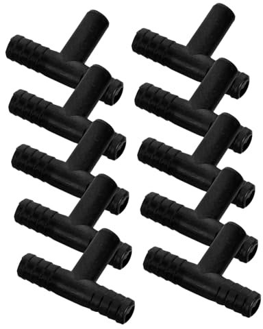 Gogogmee 10Pcs Tabletop Fountain Adapter Durable Waterfall Hose Connectors for Zen Fountains Design Lightweight Use for Flowerpots