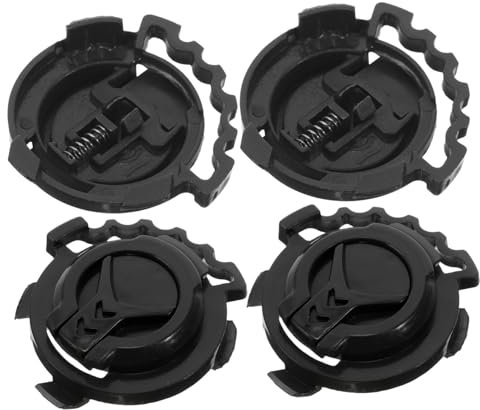 SHINEOFI Motorradhelm Visier Verschluss 4 Stück Helmvisier Clip Ersatz für Helm Stabiler Visierschloss Zubehör für Motorradhelme Sicherer Schnellverschluss