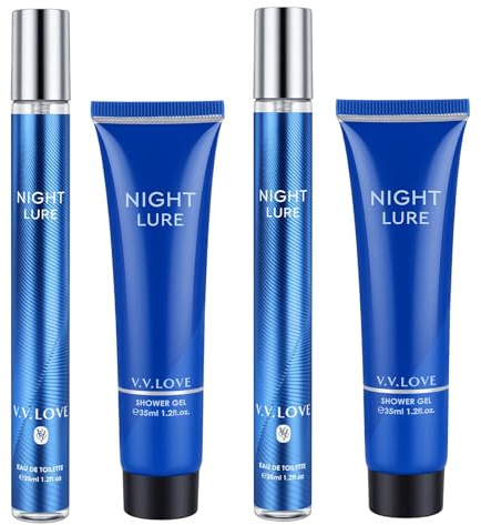Mens Cologne and Shower Gel Combo Gift Set, Travel Portable, Luxury Pamper Bath Set Small Gifts for Men Teen Boys Gifts for Mens Birthday Fathers Day Valentines Christmas, Mens Perfume Gift Set