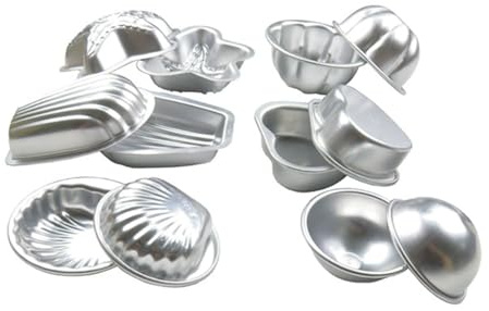 Ball Bath Salt Baking Cake Ice Cream Aluminum Alloy Combination Great Home Tool Easy to Use Convenient High Grade Material Durability Perfect for Daily Makes Life Easier Packed in Bags 14 Pieces Net W