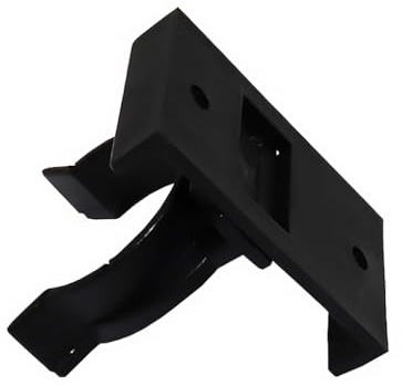 mophrati 10 Pieces Adjustable Cabinet Leg Clips Plastic Fixable Plinth Brackets Clamp Household Fastener Kick Plate Buckle