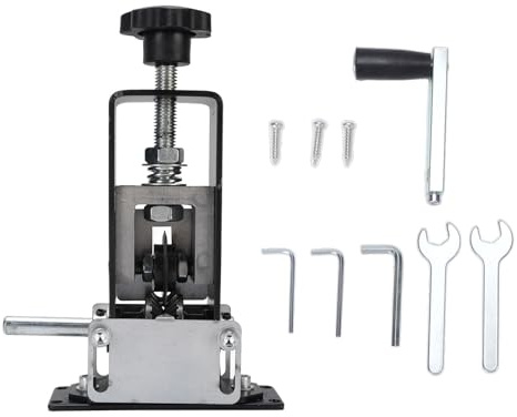 Sorandy Copper Wire Peeler Machine, Manual and Drill Powered Wire Stripper, Adjustable Stripper for 0.04 to 1in Cable, Ideal for Stripping